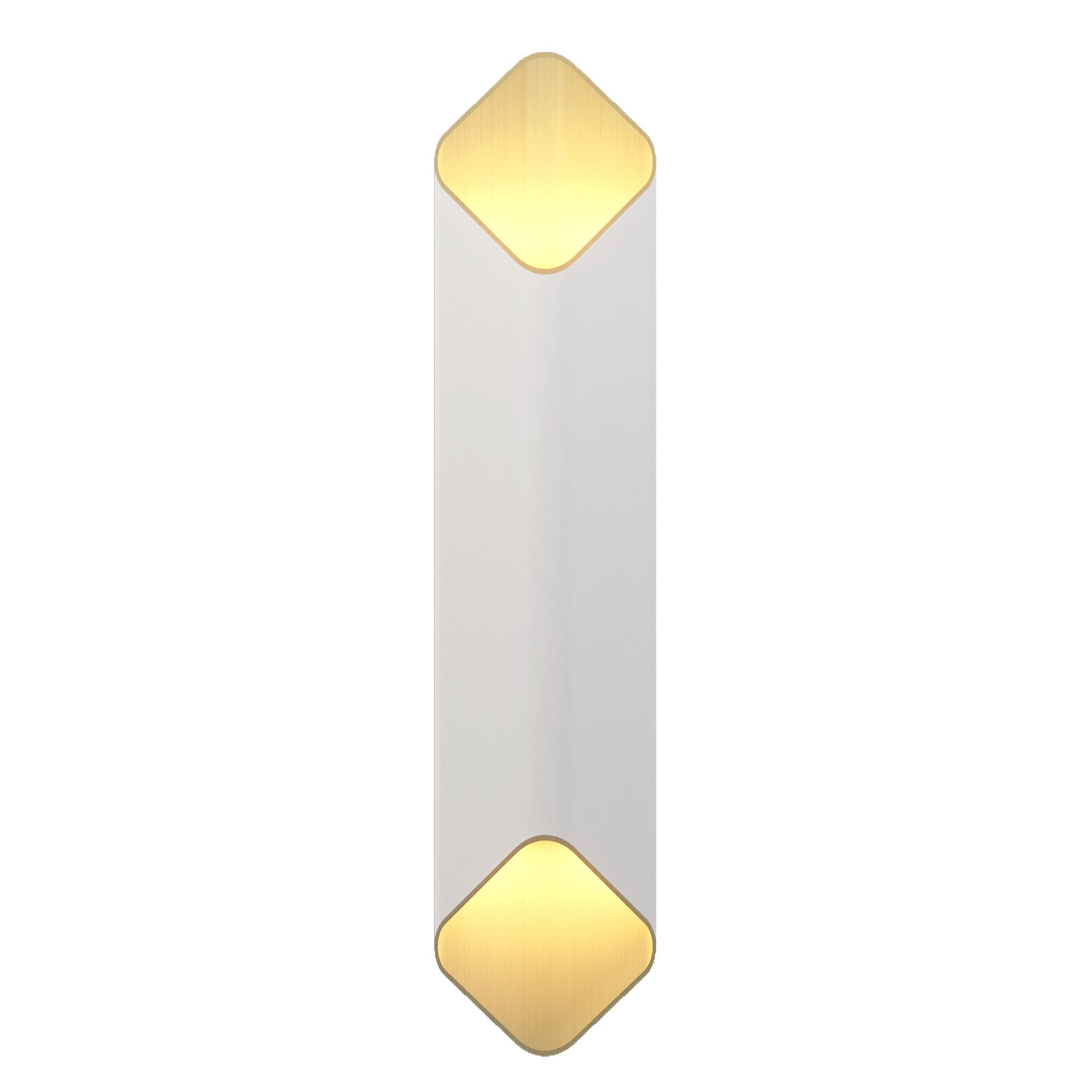 Astro Ako 600 Phase Wall Lamp Matt White/ Gold